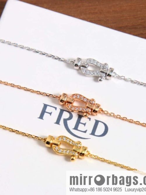 ☀️Fred Fred full diamond horseshoe bracelet  ☀️