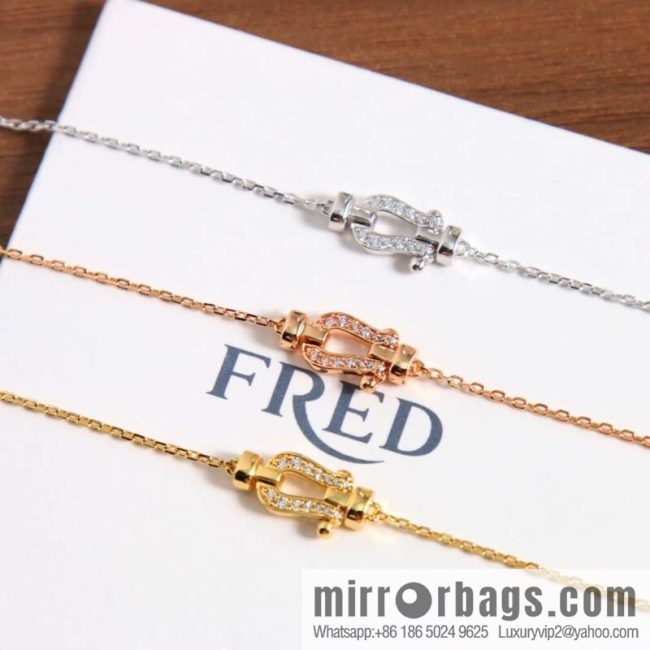 ☀️Fred Fred full diamond horseshoe bracelet  ☀️