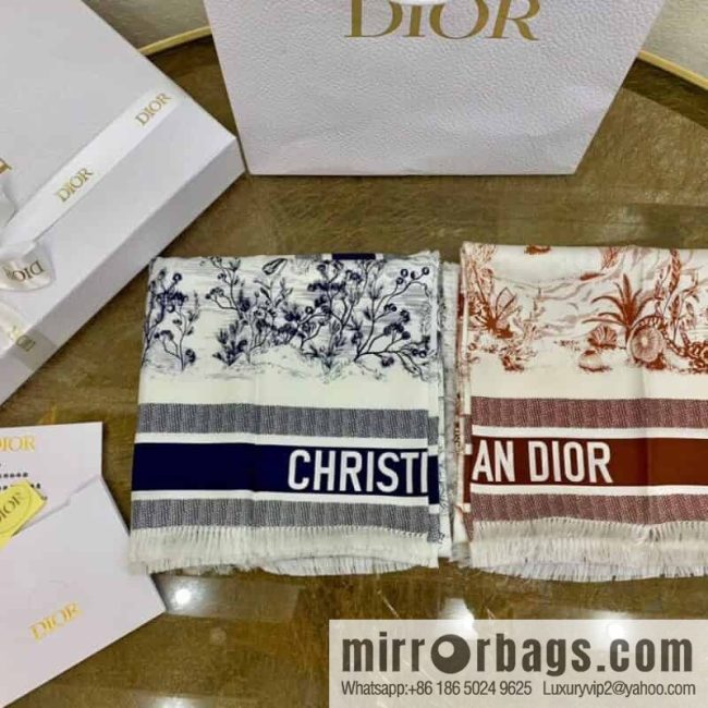 Dior 21 spring new silk square scarf