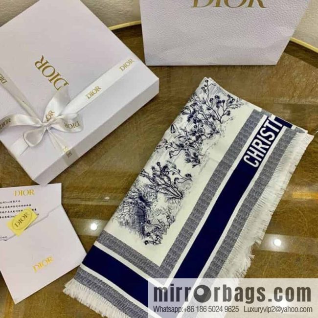 Dior 21 spring new silk square scarf - Image 2