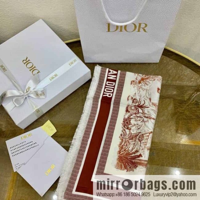 Dior 21 spring new silk square scarf - Image 3