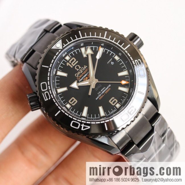 Omega All Black Ocean Universe 600 meters \"Black of the Deep Sea\" - New Zealand Emirates Captain 1: equipped with a self-produced 8906 movement - Image 5