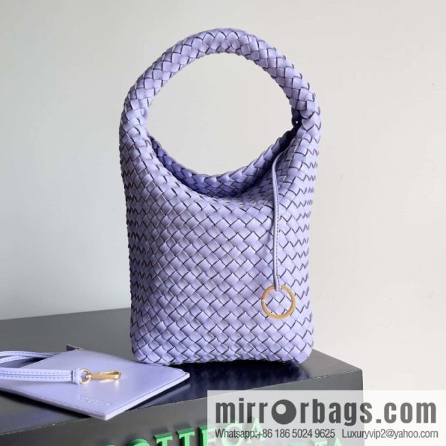 BV Cabat Bucket bucket bag model number: 753172 crystal purple