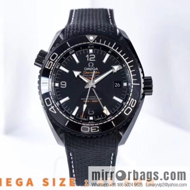 All-black ceramic Ocean Universe 600 meters \"Deep Sea Black\" integrated 8906 movement, integrated natural rubber belt - Image 2