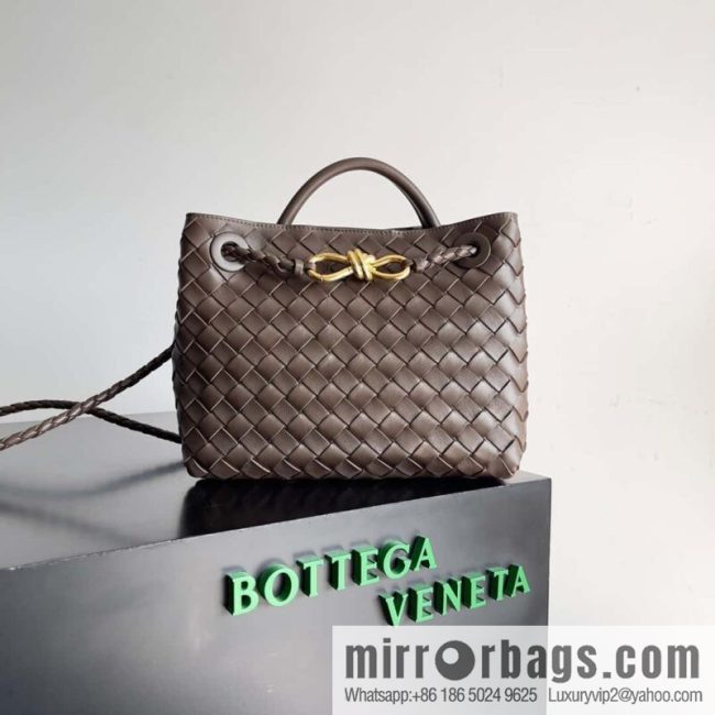 BV Bottega Veneta2023 New Andiamo Small, Model Number: 743568 Candy Brown