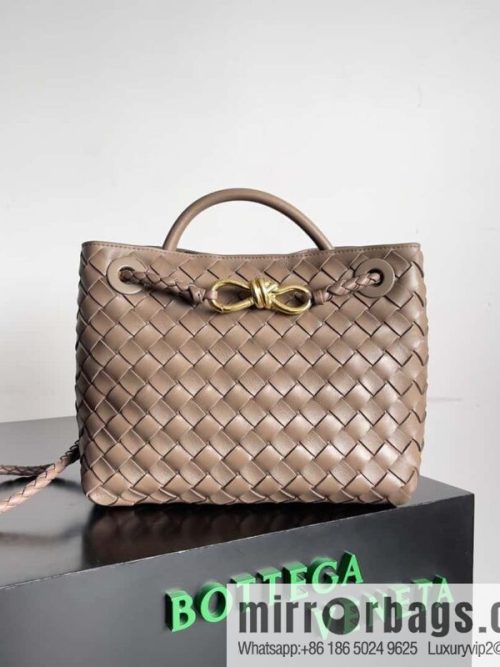 BV\'s 2023 new Andiamond tote bag small model number: 743568 khaki