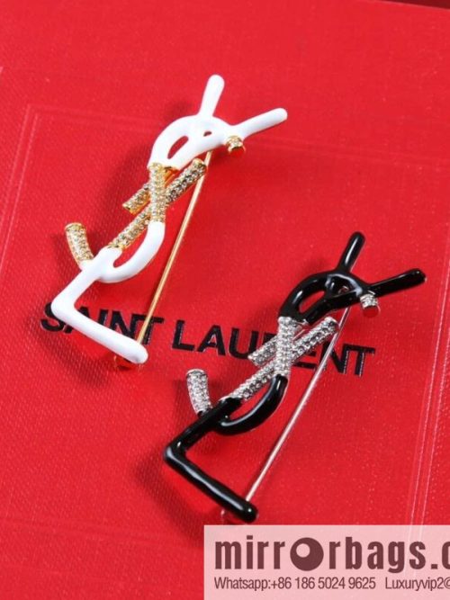 Saint Laurent YSL Brooch