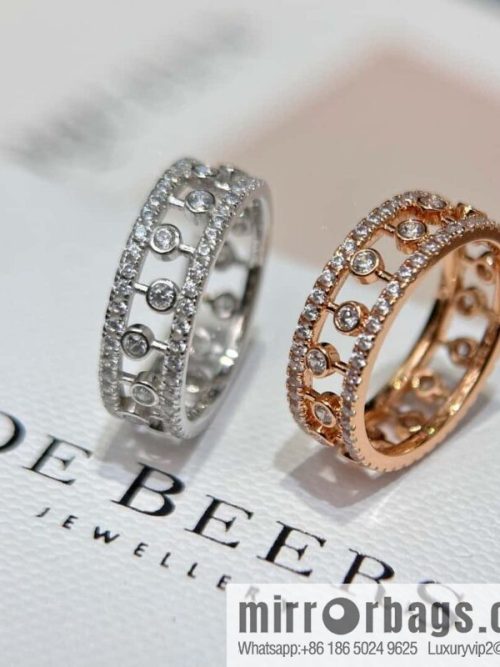❗️New ❗️ New ☑️ De Beers De Beers Full Diamond Hollow Ring