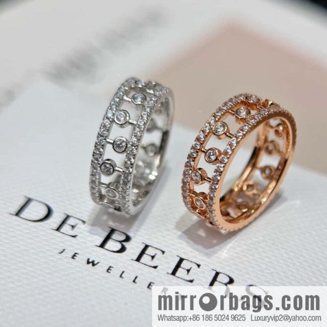 ❗️New ❗️ New ☑️ De Beers De Beers Full Diamond Hollow Ring