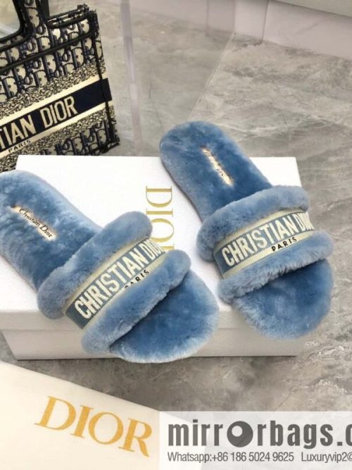 🐰🐰New color 2023-CD wool mop embroidered slippers series