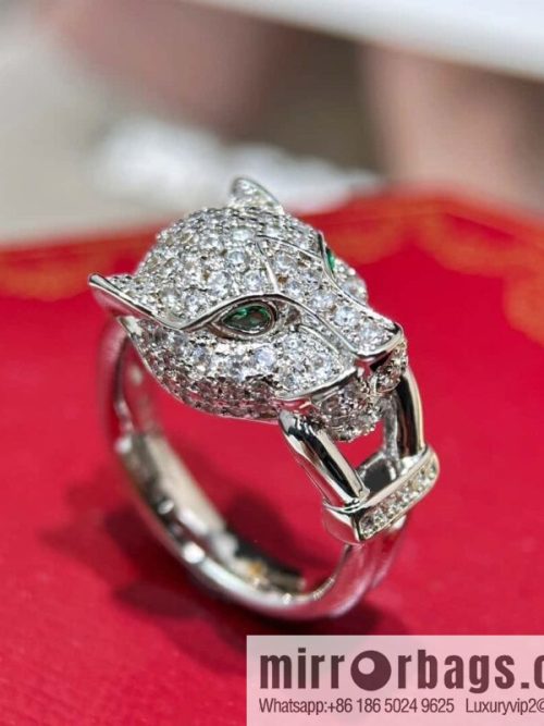 ❗️New ❗️ ☀️ original order ☀️ Cartier PANTHÜRE DECARTIER jungle series full of diamonds leopard ring ☀️