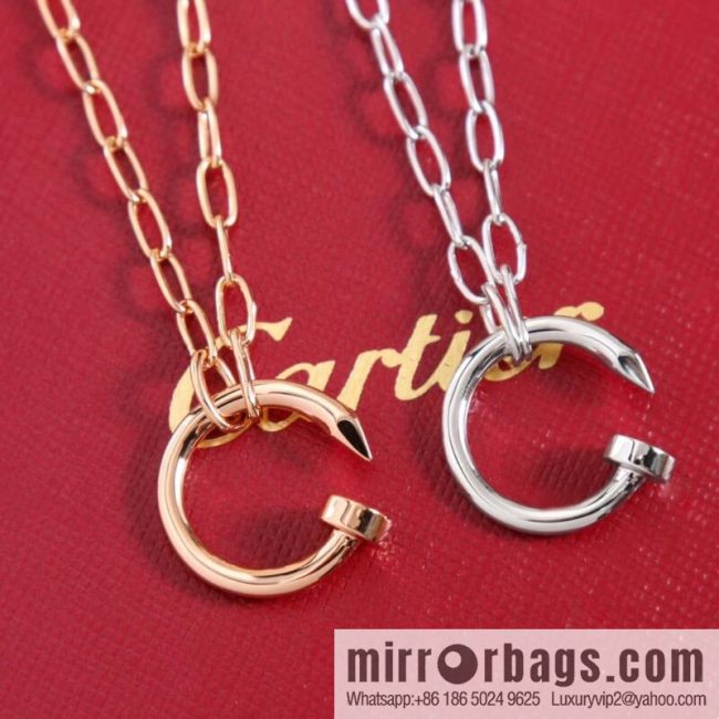 ❗New ❗☀ Cartier Cartier new glossy nail necklace ☀
