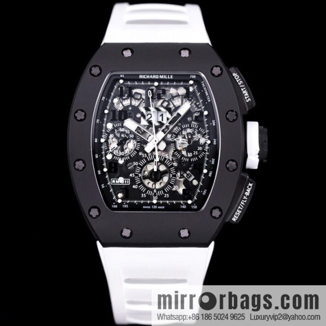 Z Factory Richard Mill RM11-FM Series RM 11-FM with 7750 Chronograph Mechanical Movement Fly Back Chronograph Automatic Watch - Image 4