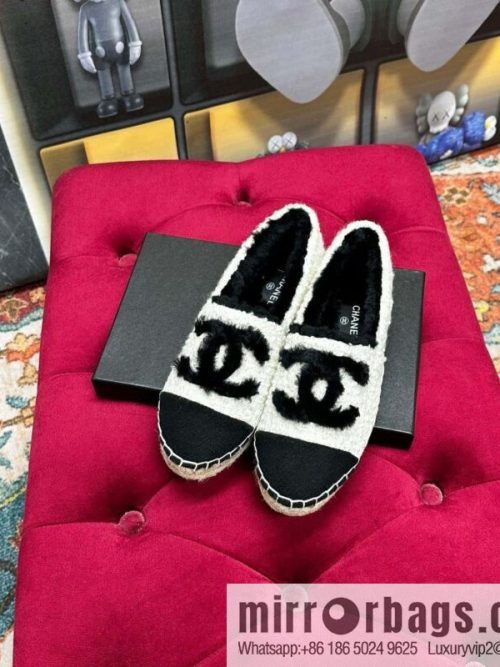 🐰🐰CHANEL 2023 autumn and winter new fisherman shoes loafers, top version