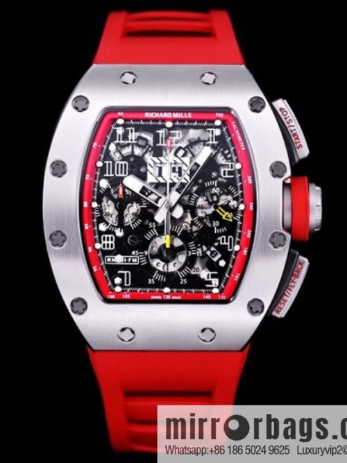 Z Factory Richard Mill RM11-FM Series RM 11-FM with 7750 Chronograph Mechanical Movement Fly Back Chronograph Automatic Watch