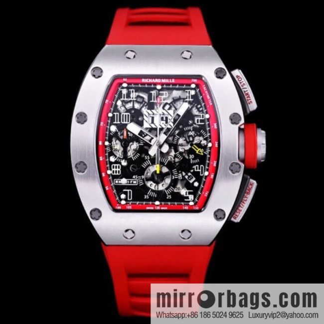 Z Factory Richard Mill RM11-FM Series RM 11-FM with 7750 Chronograph Mechanical Movement Fly Back Chronograph Automatic Watch