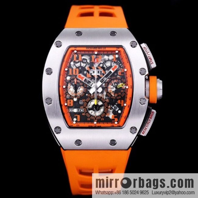 Z Factory Richard Mill RM11-FM Series RM 11-FM with 7750 Chronograph Mechanical Movement Fly Back Chronograph Automatic Watch - Image 4