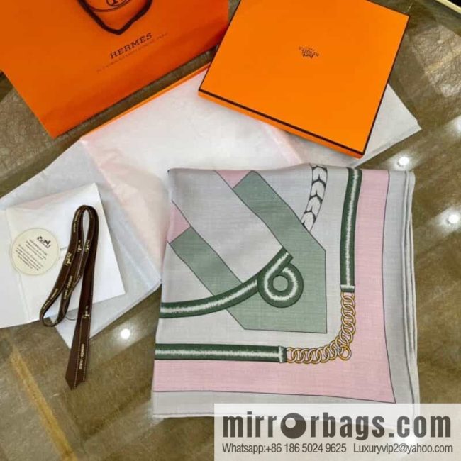 Hermes \"Perfect Symmetry\" Shawl Square - Image 2