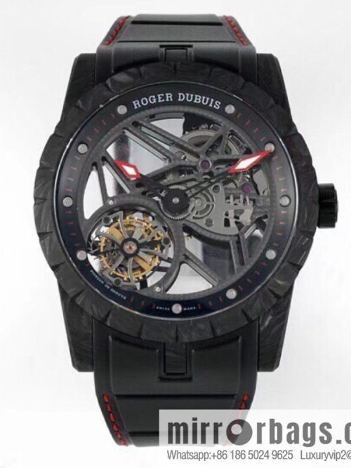 The new Roger Dubuis carbon fiber tourbillon is shocked! EXCALIBUR (King Series) DBEX0577 1. Exclusive custom Roger Dubuis RD.509SQ tourbillon manual core