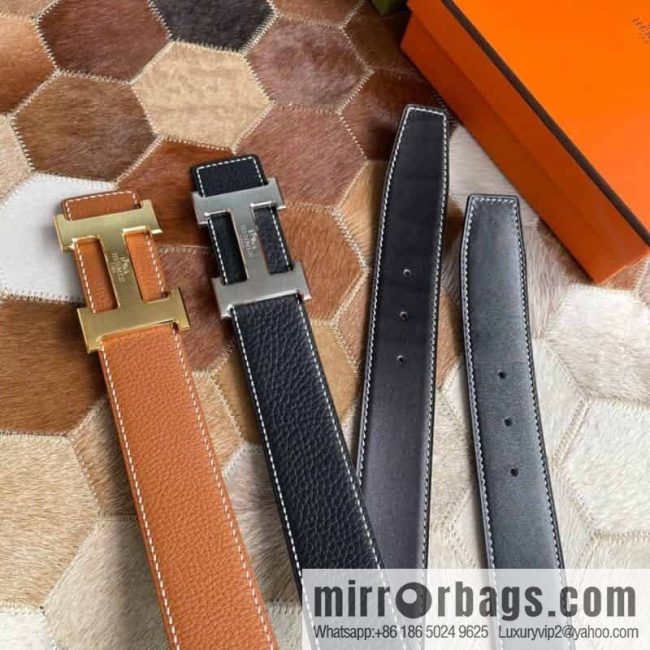 Hermes Hermes, boutique horse-drawn carriage buckle 3.8cm original order quality belt