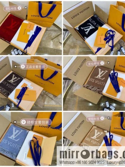 LV Louis Vuitton fringed trim 100% cashmere Reykjavik scarf M75704 #M75505 #M71040 #M71041 #M76637 #M76067