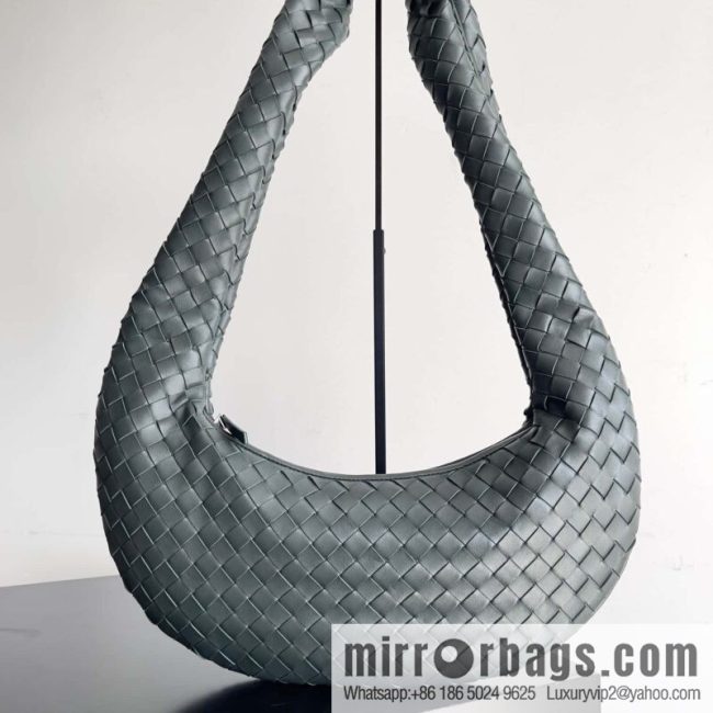 #Bv early autumn new Buddy shoulder bag Jodie Foster edge bag, dark green