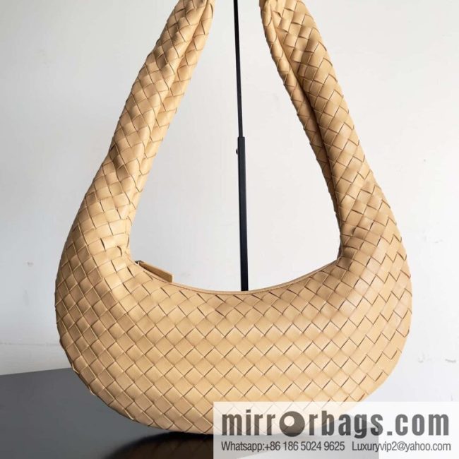 #Bv Early Autumn New Buddy Shoulder Bag Jodie Foster Edge Bag, Almond