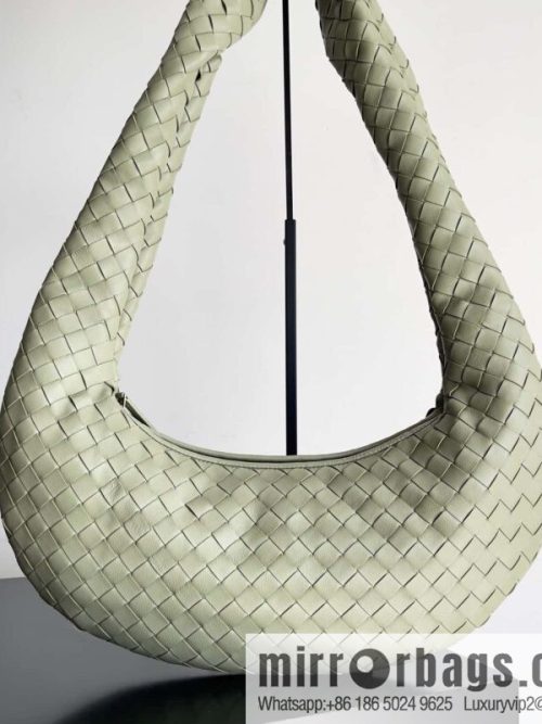 #Bv Early Autumn New Buddy Shoulder Bag Jodie Foster Edge Bag, Travertine Green