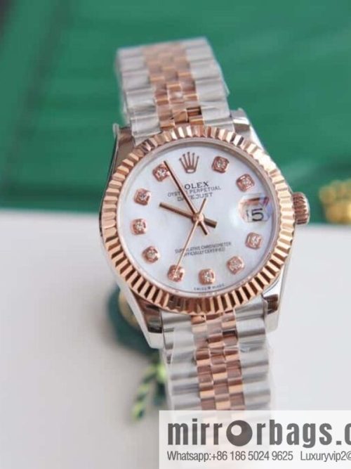 Rolex Women\'s Original Swiss Sw220 Movement 31mm Log Watch