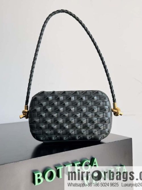 Bottega Veneta BV Knot | minaudiere: 717623 dark green