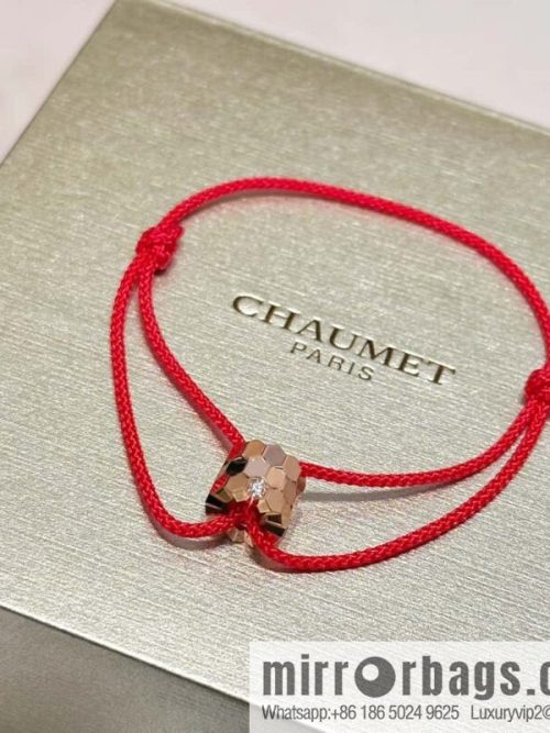 ❗️New ❗️ ☀️ Original ☀️ CHAUMET BEE MY LOVE Love Nest Series Honeycomb Red Rope Bracelet Hand Rope ☀️
