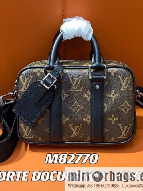 [Original order boutique] M82770 monogram mini men\'s bag briefcase series NANO PORTE DOCUMENTS VOYAGE handbag