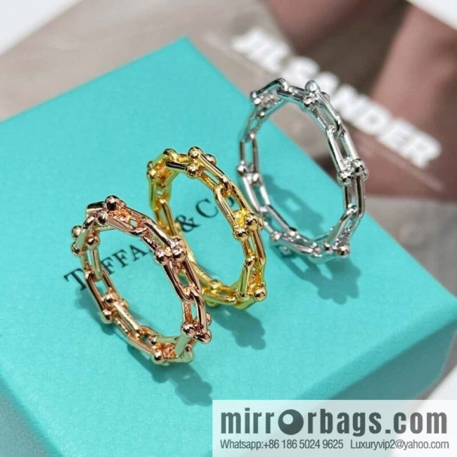 ☀️Original Order ☀️ Tiffany & co Tiffany HardWear Collection, Horseshoe Glossy Ring ☀️