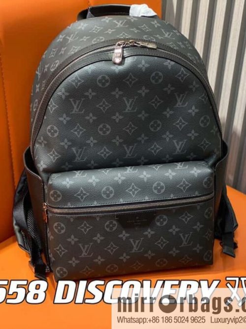 [Original order boutique] M22558 black flower backpack series M22558 M46553 monogram black leather DISCOVERY backpack
