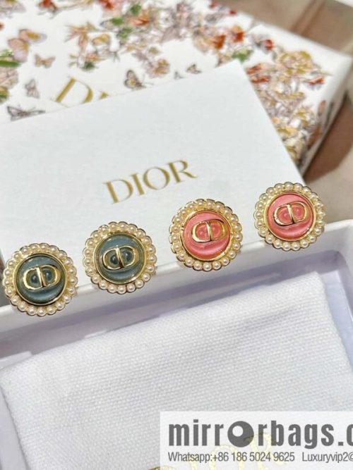 New ☑️ DIOR CD pearl earrings stud earrings