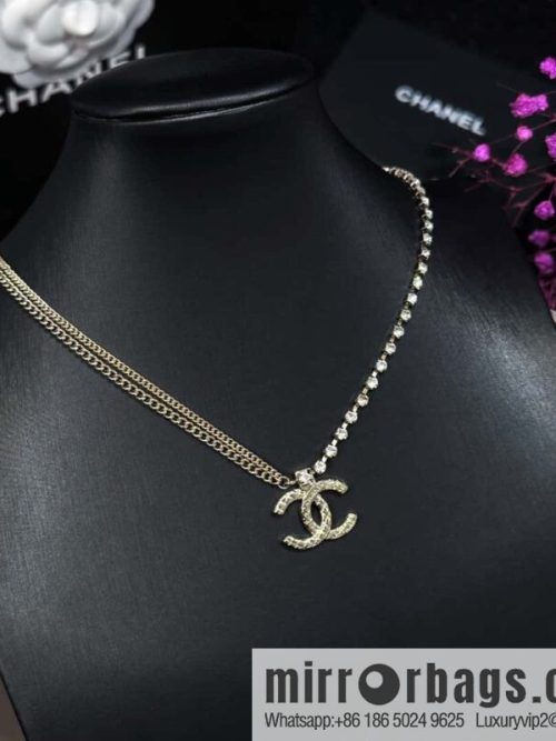 ❗️New ❗️☀️ New ☑️ Chanel Double Double C Diamond Necklace ☀️