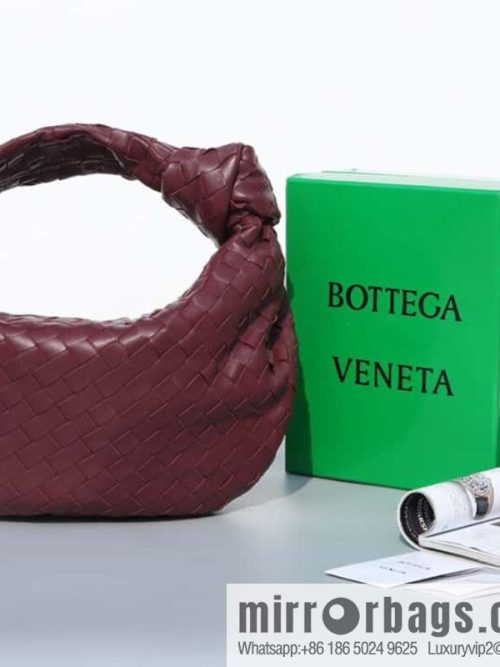 Bottega veneta #JODIE Bag Medium Burgundy, Model 690225 Number: 80700