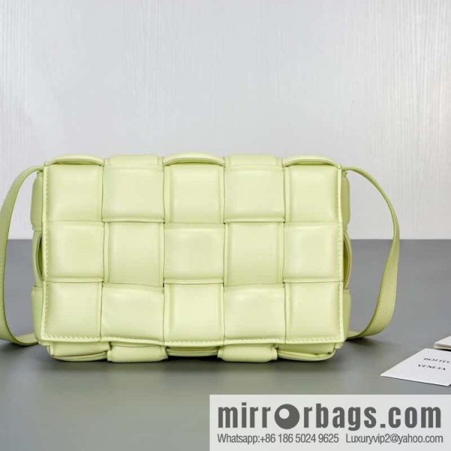 Bottega Veneta Padded Cassette Bag Model; 591970 BV Cassette Pillow Bag, Lemon Yellow