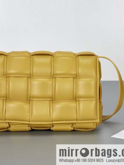 Bottega Veneta Padded Cassette Bag Model; 591970 BV Cassette Pillow Bag, Corn Yellow