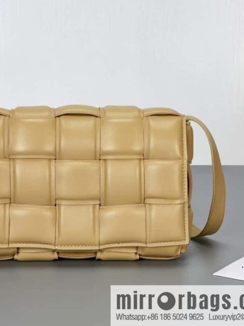 Bottega Veneta Padded Cassette Bag Model; 591970 BV Cassette Pillow Bag, Cassava Color