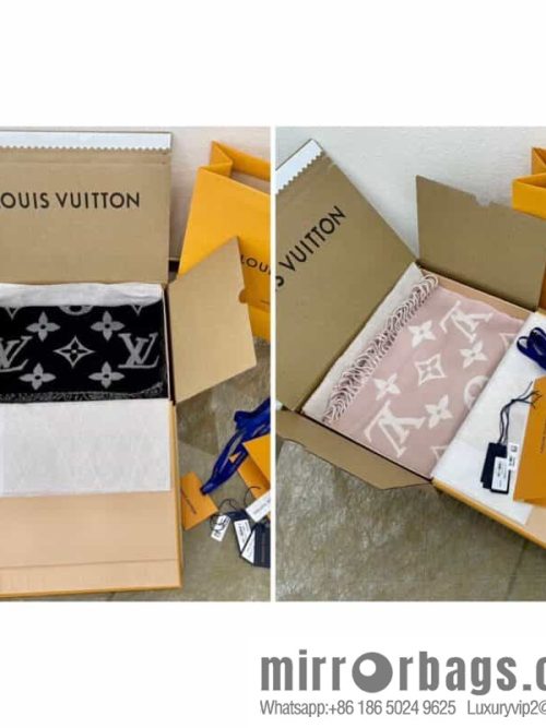 LV Louis Vuitton SIMPLY LV wool long towel m76964 m76966