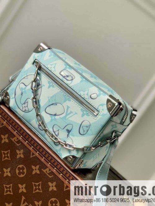 M22588 Tiffany & Co. Green, Box Bag Box Series Mini Soft Trunk Handbag