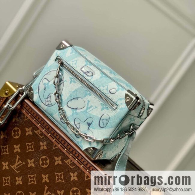 M22588 Tiffany & Co. Green, Box Bag Box Series Mini Soft Trunk Handbag