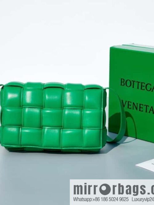 Bottega Veneta Padded Cassette Bag Model; 591970 BV Cassette Pillow Bag, Parrot Green