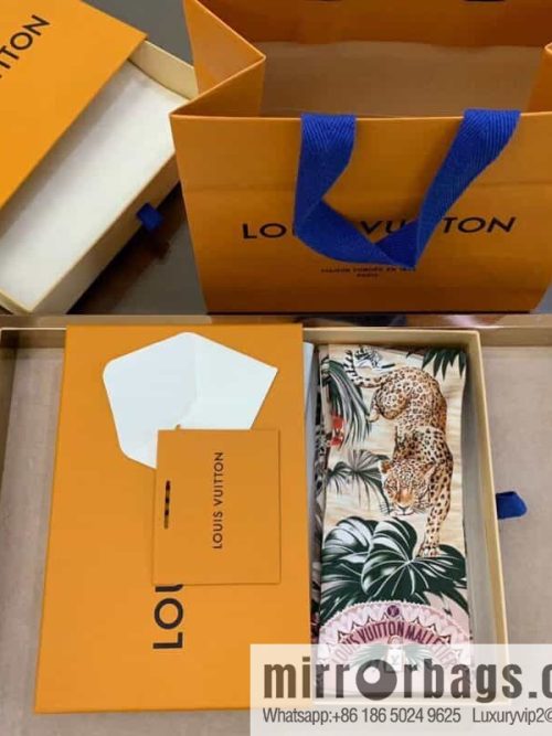 LV Louis Vuitton Voyage Extraordinaire Hair Band M73855