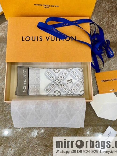 LV Louis Vuitton 100% silk headband M77442