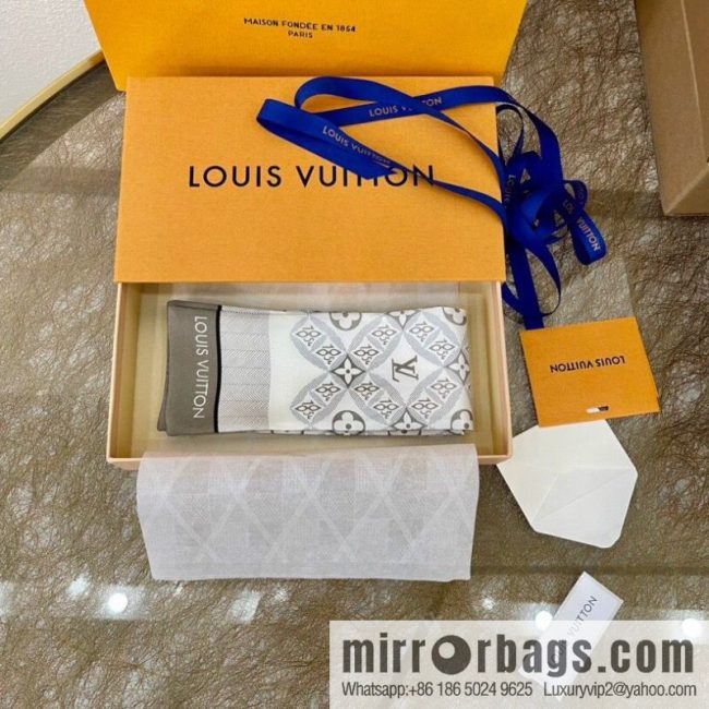 LV Louis Vuitton 100% silk headband M77442