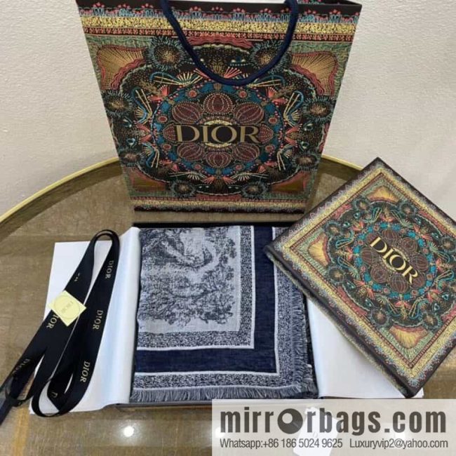 Dior Jungle Jacquard Blended Shawl 14JOU140I142_C583