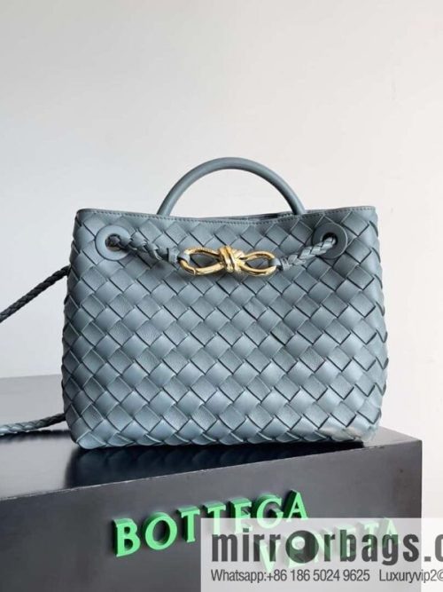 BV Bottega Veneta2023 new Andiamo small, model number: 743568 slate gray