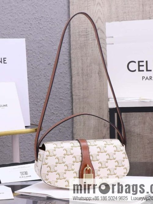 [Premium quality, all-steel hardware 】 𝗖𝗘𝗟𝗜𝗡𝗘 | 𝗧𝗔𝗕𝗢𝗨 𝗖𝗟𝗨𝗧𝗖𝗛 𝗕𝗮𝗴 padlock bag, model: 101593